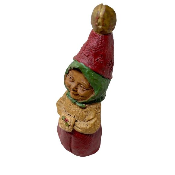 Cairn Studio Tom Clark Wood Spirit Gnome L-2 JINGLE SERIES 4" 1986 Vtg Figurine - Picture 2 of 9